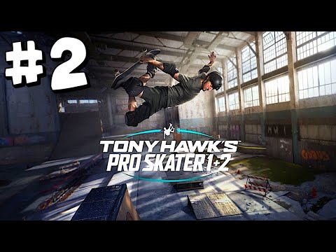 Tony Hawk's Pro Skater 1 + 2 Gameplay Walkthrough - PART 2 - School - Nintendo Switch