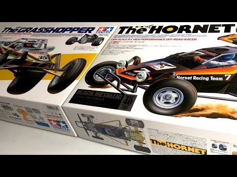 Tamiya Grasshopper vs Tamiya Hornet: Assembly Kit Comparison
