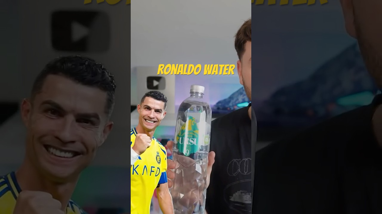 Blind Taste Testing Ronaldo’s Water 🇵🇹💧