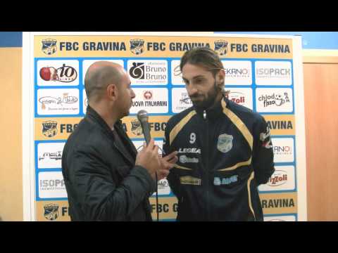 Intervista Albano, post partita FBC Gravina- Fortis Altamura