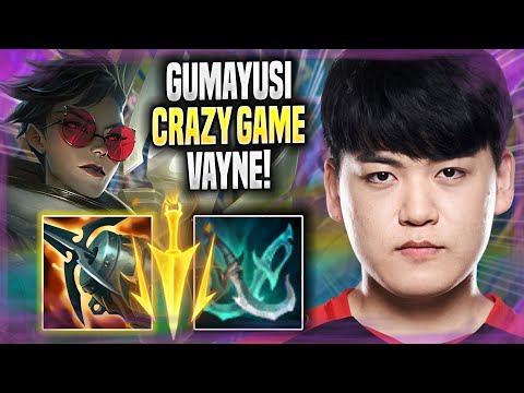 GUMAYUSI CRAZY GAME WITH VAYNE! - T1 Gumayusi Plays Vayne ADC vs Samira! | Season 2022