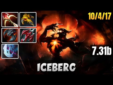 DOTA Iceberg PLAY Shadow Fiend | DOTA 2 PATCH 7.31b | FULL GAMEPLAY