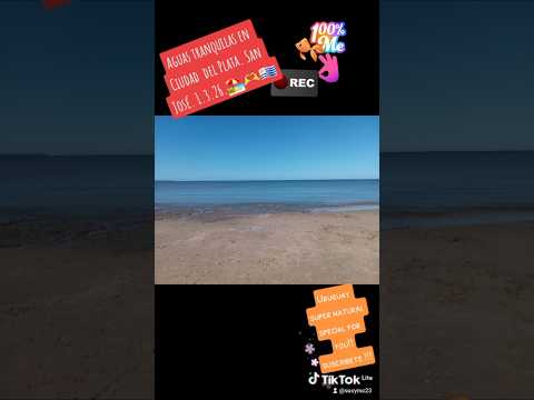 Aguas tranquilas en Ciudad del Plata. San José. 1.3.26.🏖🫶🇺🇾