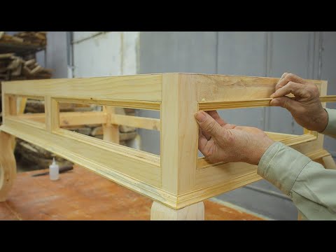 Amazing Creative Skillful Woodworking Skills // Beautiful Wooden Tea Table Design Ideas