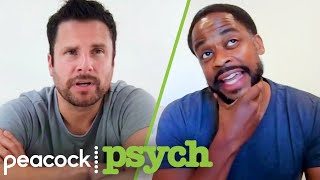 James Roday Rodriguez and Dulé Hill Play The BFF Challenge | Psych Official video