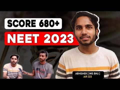 BEST NEET STRATEGY🔥SCORE 680 + IN NEET 2023 BY - AIR 223 | BOOKS #neet #neetmotivation #neet2023