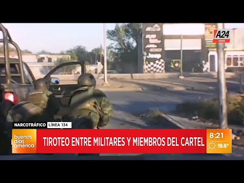 🔴 IMPRESIONANTE TIROTEO EN MÉXICO ENTRE MILITARES Y NARCOS