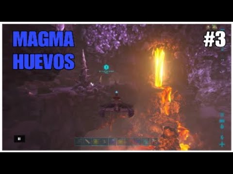 💥ROBAR HUEVOS DE MAGMASAURIO[#3] ARK GÉNESIS PARTE 1 SERVIDOR OFICIAL PVE