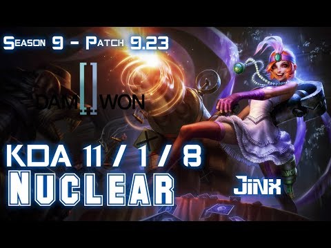 DWG Nuclear JINX vs EZREAL ADC - Patch 9.23 KR Ranked