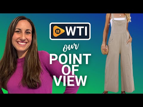 COZYPOIN Women's Cotton Bib Overalls Wide Leg Loose Fit Jumpsuit Baggy Fashion Sleeveless Rompers Medium Khaki - WTI product video review