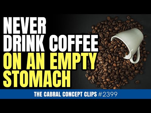 Never Drink Coffee On Empty Stomach | Dr. Stephen Cabral