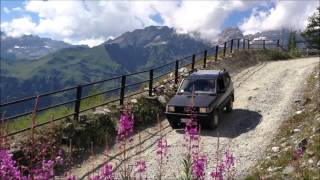 preview picture of video 'Panda 4x4 old escursione in valle d'aosta Valtournenche 2013'