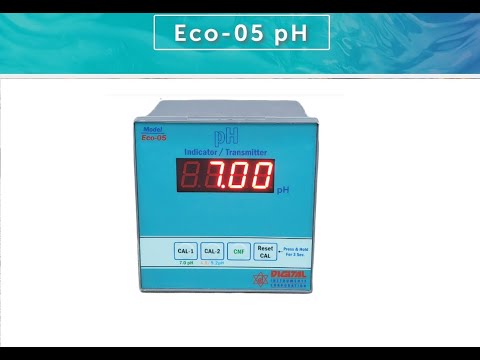 0.01ph dic eco05 online ph indicator, for industrial