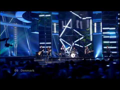 Eurovision 2009 Semi Final 2 09 Denmark *Brinck* *Believe Again* 16:9 HQ