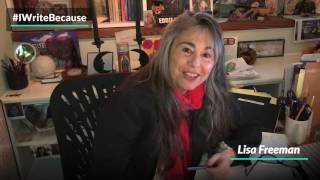 Lisa Freeman - #IWriteBecause video
