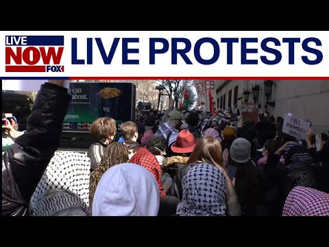 Video | LIVE NOW: Columbia Univ protests in New York City