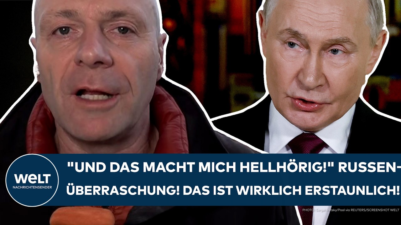 UKRAINE-KRIEG: "Ja, die Russen toben eigentlich schon!" Kreml wegen Kanzler Merz stocksauer!