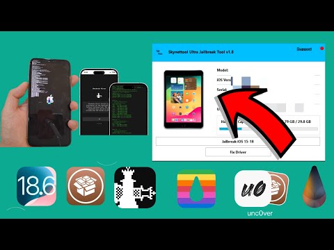 FREE Tool 2025 Jailbreak IOS 18.6 On iPhone/iPad Bypass iCloud Activation Lock #JailbreakiOS18.6.1