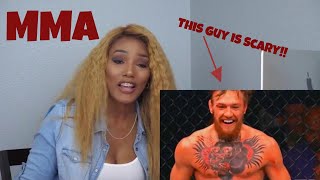 Clueless new mma fan reacts to Conor McGregor Highlights, Reaction,KOs, MMA, UFC knockouts