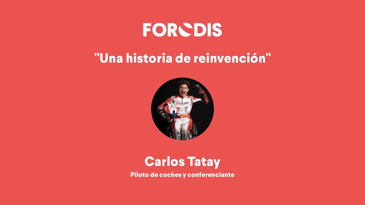 FORODIS | Charla con Carlos Tatay: del accidente en Portimão a su segunda vida en el automovilismo