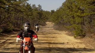 preview picture of video 'Enduro riding in south jersey'