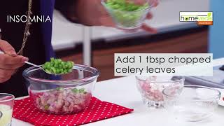 Best Food to Cure Insomnia| Easy Recipes - Tuna Salad| Homeveda Remedies