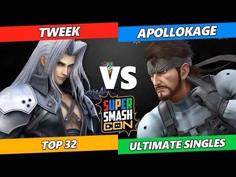 SSC 2023 Top 32 - Tweek (Sephiroth) Vs. ApolloKage (Snake) Smash Ultimate Tournament