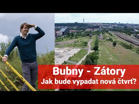 Bubny - Zátory. Jak bude vypadat nová čtvrť?