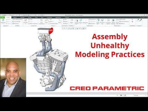 Creo Parametric - Assembly Modeling Unhealthy Practices (Part 1)