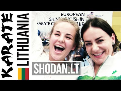 Shodan.lt U18 Lithuania Kyokushin Karate  Fight EC 2019 Prague