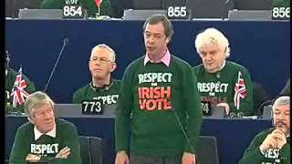Respect the Irish Vote  Aftershock in European Parliament