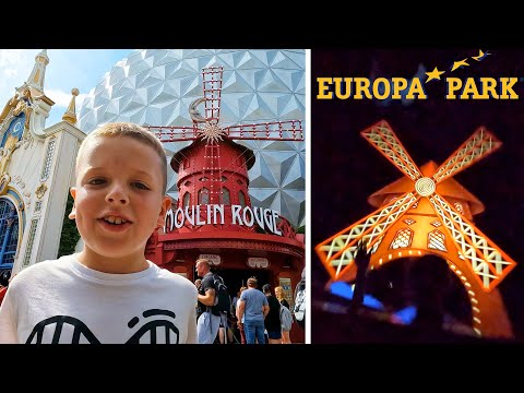 First ride POV on EUROSAT CANCAN COASTER at Europa Park