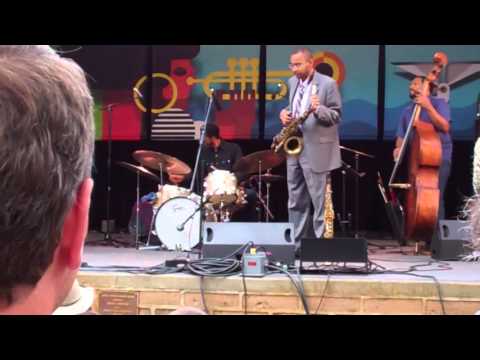 Drummer Brian Blade's fellowship horns Monterey Jazz Festival 2014