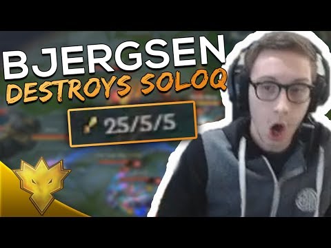 TSM Bjergsen & Doublelift DESTROY SoloQ! - TSM Bjergsen Stream Highlights & Funny Moments