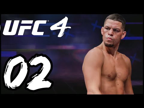UFC 4 Nate Diaz Career Mode - Part 2 - CRAZY BOXING