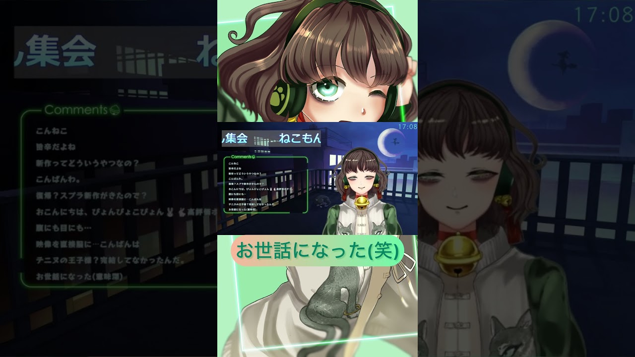 お世話になった(笑) #shorts #vtuber #鈴鳴ねこもん #雑談
