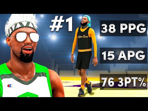 My COMP PRO-AM Playoff Debut vs #1 SG in NBA 2K25...