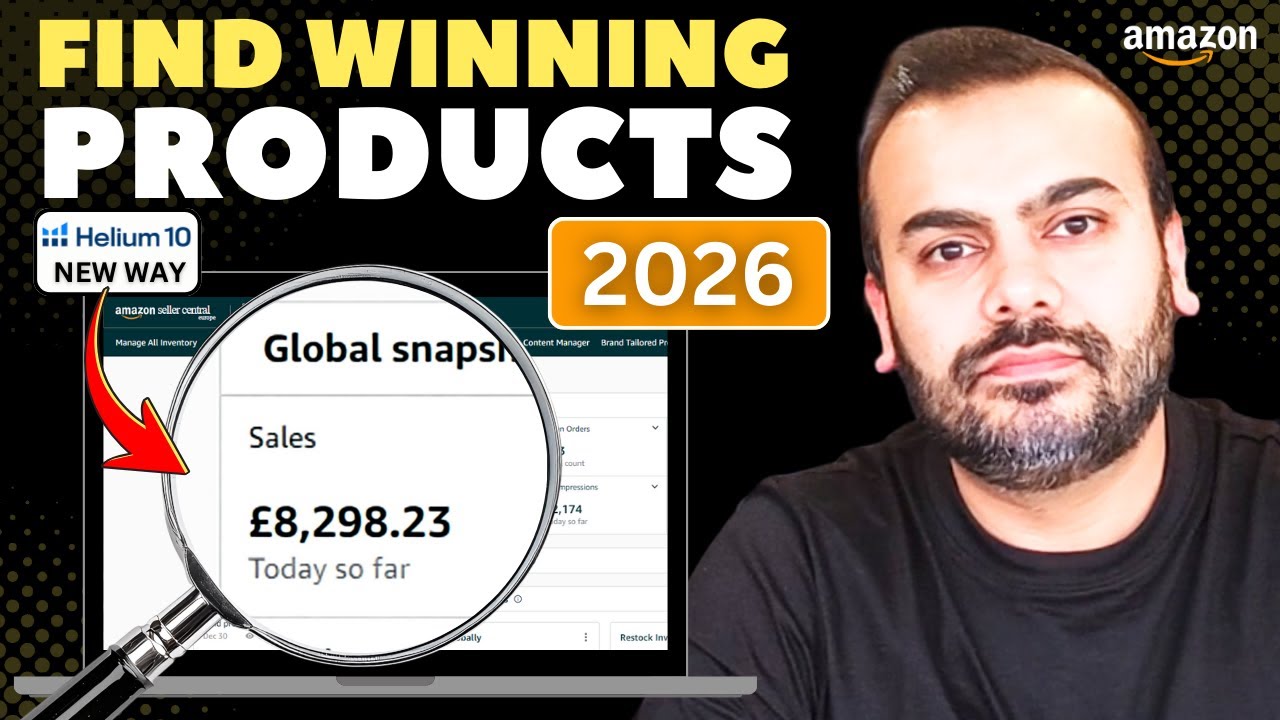 Find Profitable Amazon Products in 2026 (New Helium 10 Method)