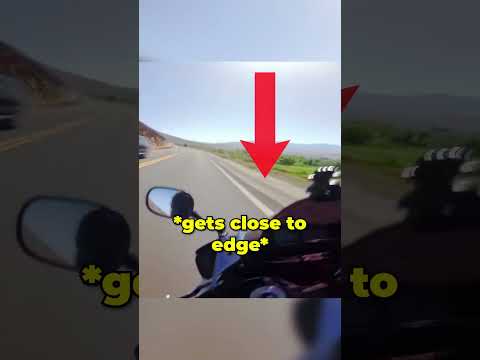 Biker Learns Why Speeding Is Dangerous