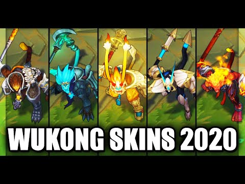 All Wukong Skins Final Rework 2020 (League of Legends)