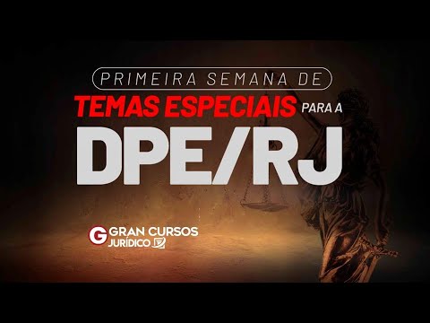 DPE RJ: Primeira Semana de Temas Especiais - Direito Penal: Pena e Medida de Segurança