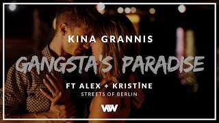 Kina Grannis - Gangsta&#39;s Paradise ft. Alex + Kristīne [West Coast Swing - Improv]