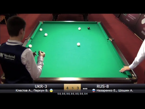 CM2017 UKR-3 (Клестов А., Перкун В.)  UKR - RUS  RUS-8 (Назаренко Е., Шошин А.)