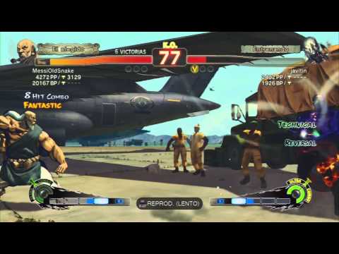 SSF4 AE MessiOldSnake (GOUKEN) vs Javitin (SETH)
