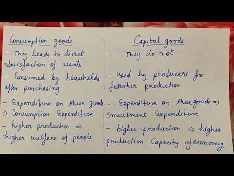 Classification of goods final and intermediate goods meaning and difference class 12