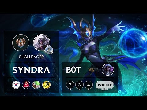 Syndra Bot vs Kai'Sa - KR Challenger Patch 9.10