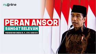 Presiden Jokowi di Konbes GP Ansor XXIII 2020