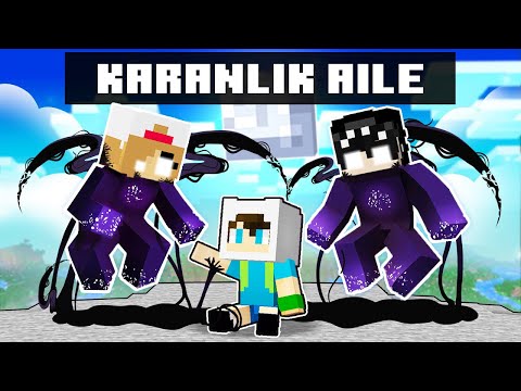 KARANLIK AİLE TARAFINDAN EVLAT EDİNDİ - ⚠️ Minecraft