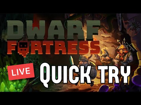 Dwarf Fortress 2022 Steam Version - Let's Try it!