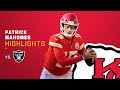 Patrick Mahomes Best Plays from 2-TD Game vs. Raiders | NFL 2021 Highlights